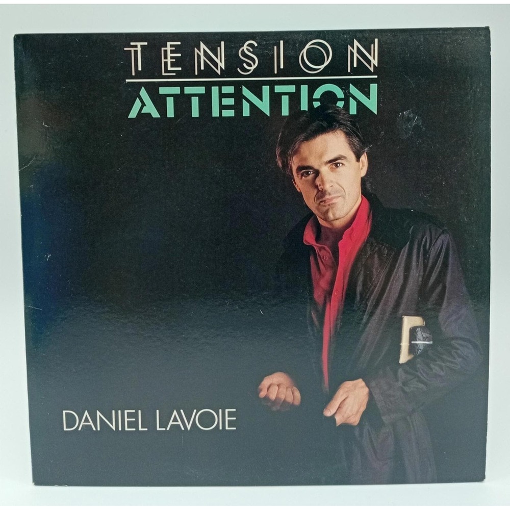 DANIEL LAVOIE TENSION ATTENTI KBEC-DISC KD-584 Canada VINYL LP